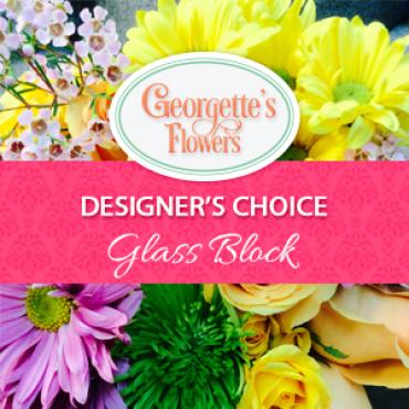 Designer\'s Choice - Glass square Arrangement