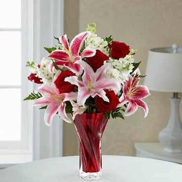 ROSE AND LILLIES for Valentines