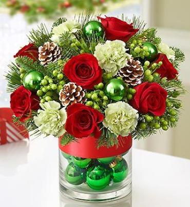 Fun festive Holiday Arrangement