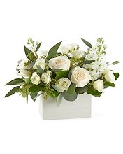 Fresh Linen Box Bouquet