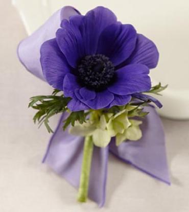 The Purple Passion&trade; Boutonniere