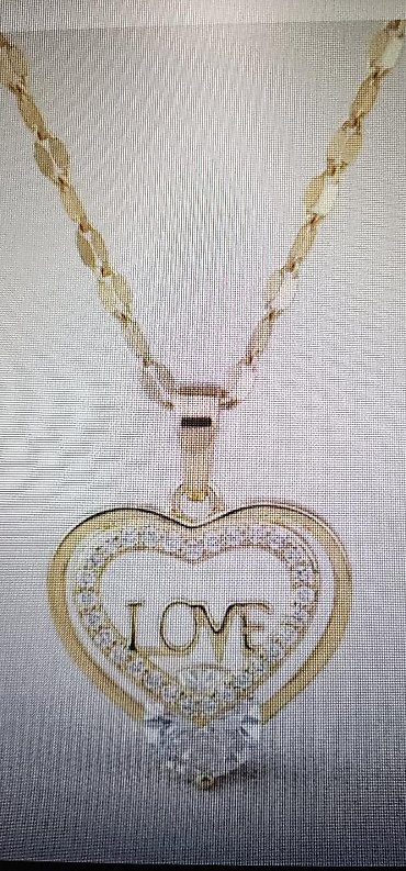 Love Titanium Necklace