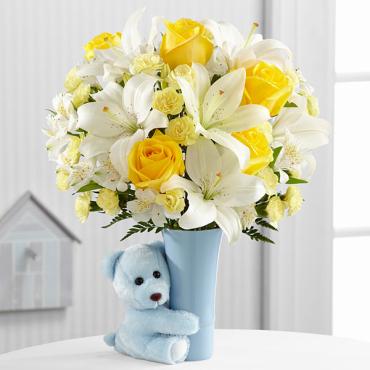 The Baby Boy Big Hug® Bouquet